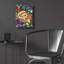 Lark Manor ™ «Pizza Slice With Toppings» par Ron Magnes, art mural en verre acrylique-655909765