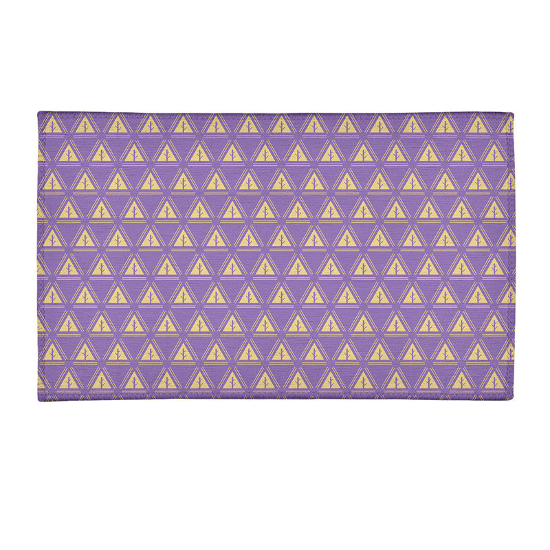 Tapis mauve/jaune minimal trees, Rectangle 5 pi x 7 pi