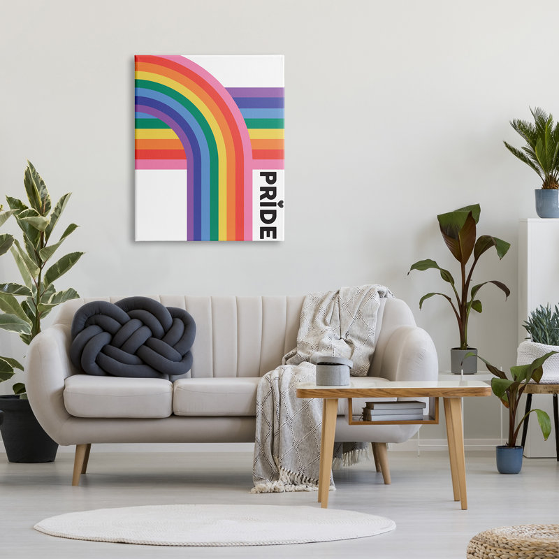 «Pride Rainbow Arch LGBTQ», impression sur toile, H 40 po x l 30 po x P 1,5 po
