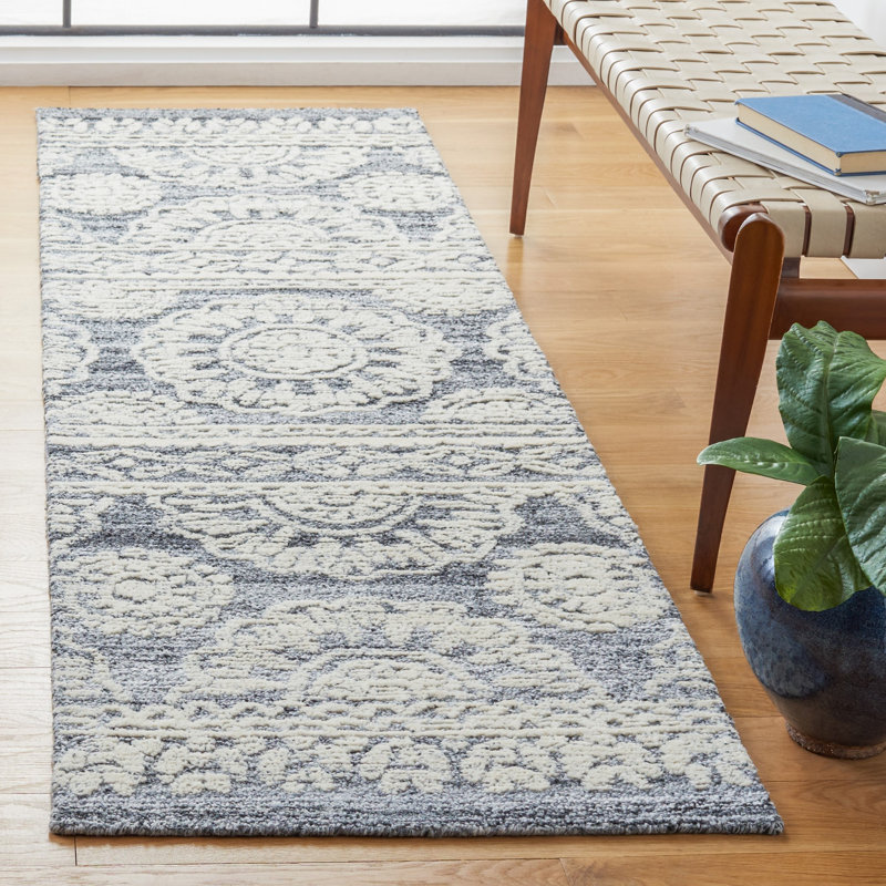 Pezanetti Hand Tufted Performance Southwestern Rug, Runner 2'3" x 8'