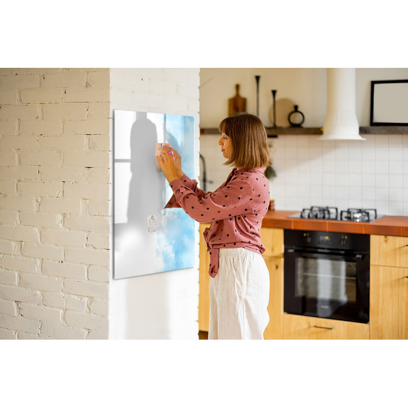 Magnetic Glass Photo Memo Board
