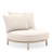Laguno Metal Outdoor Armless Lounge Chair