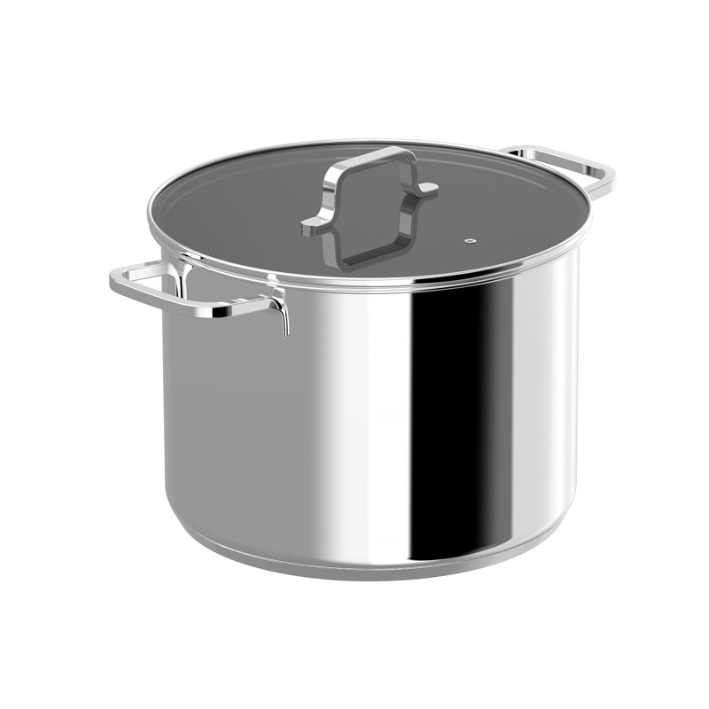Berghoff DiNA Stainless Steel Stock Pot, 10L