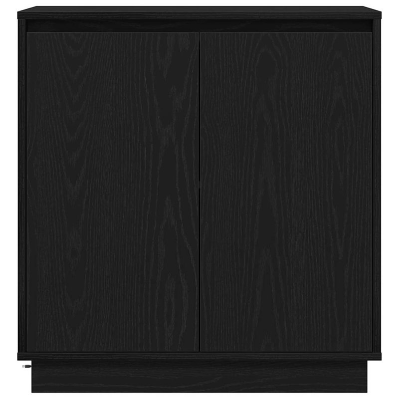  Sideboard 71 X 34.5 X 75 Cm Engineered Wood, Black Oak