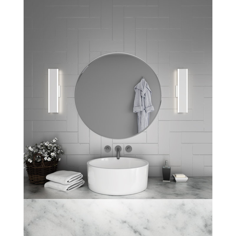 Éclairage pour meuble-lavabo à 1 lumière Lavery, Noir