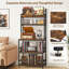 168cm H Media Shelves