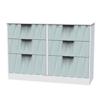 Besmir 6 Drawer Wide Chest (Ready Assembled)
