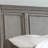 Antique Gray Queen Storage Bed