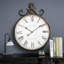 Alexandros Wall Clock Metal Antique-gold Accent Clock-393010991