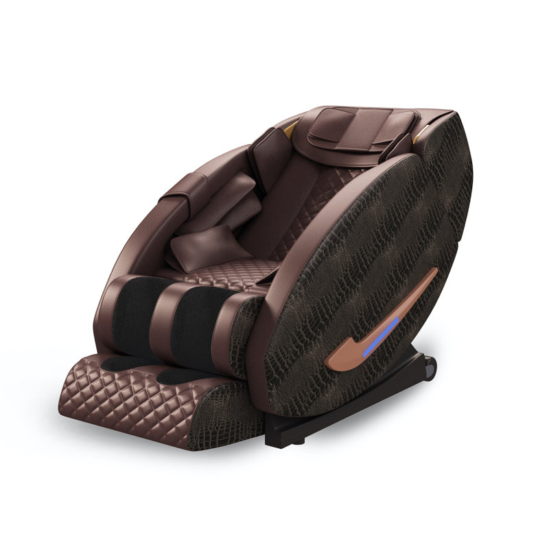 Faux Leather Heated Massage Chair
