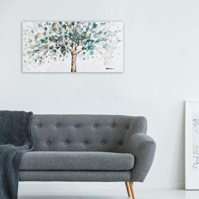 Peinture sur toile tendue