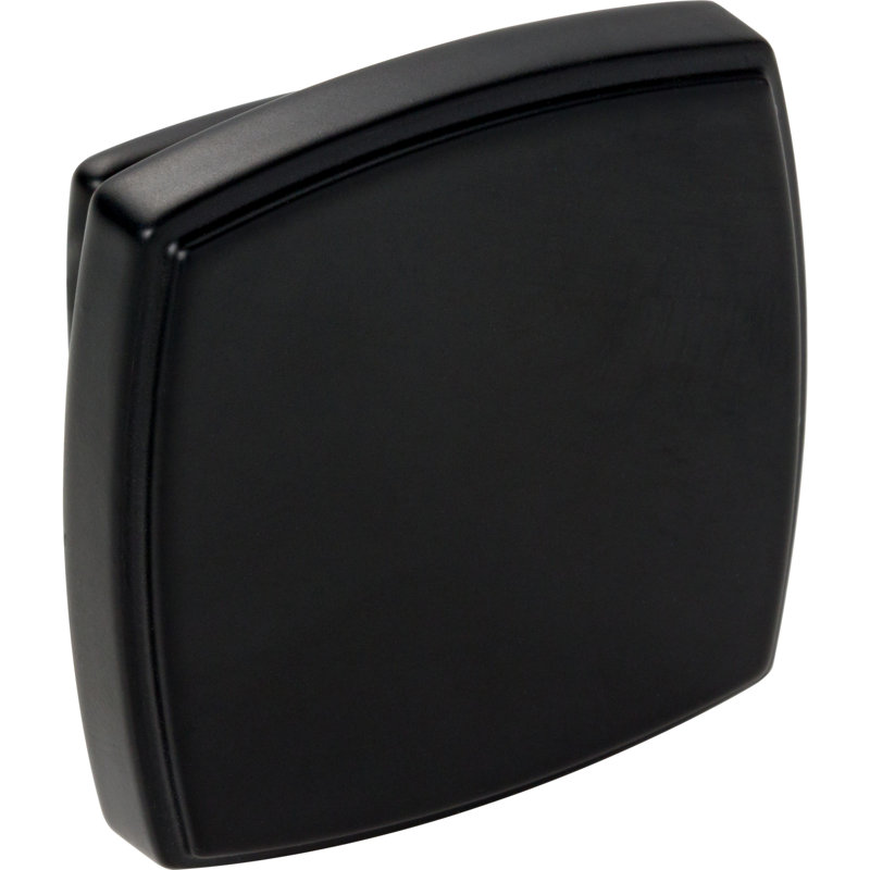 Square Knob, Matte Black
