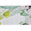 1PC Sage Green-Floral Leaf Plant Waterproof Bathtub Curtains with Hooks-1381199014