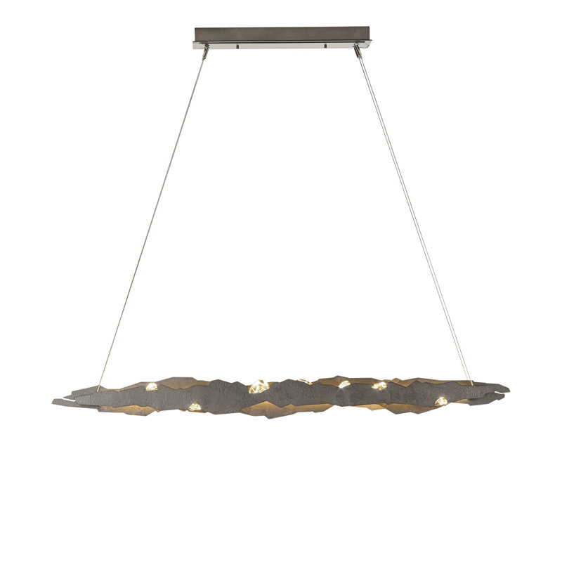 Trove Kitchen Island LED Pendant, Natural Iron