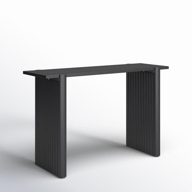 Console Sumrall 47,25 po, Noir, noir, noir, noir