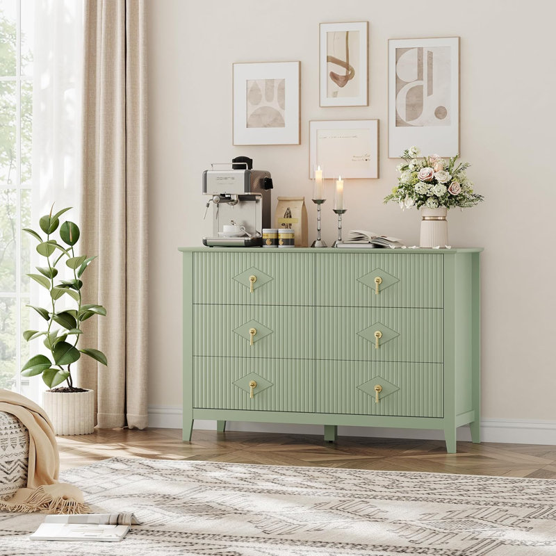Commode 47 po, Vert