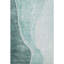 Tapis bleu sarcelle lavable à la machine Premium Prisco-51800779