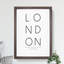 London United Kingdom - Framed Print-62802631-62802632