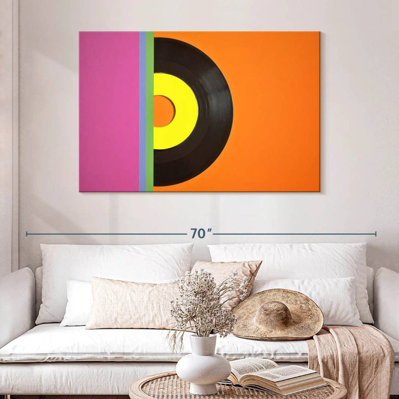 Abarca Vinyl Record Cover, 32" H x 48" W