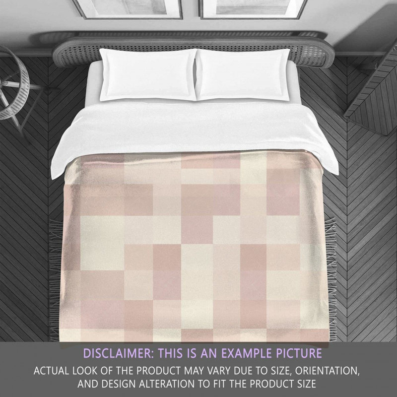 Checkered Comforter, King Comforter