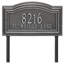 Signature Series 2-Line Lawn Address Sign-53373257-53373261-53373256