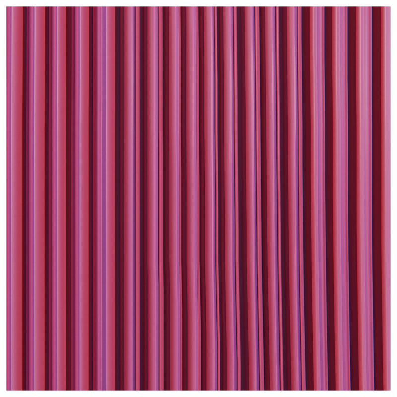 Tapisserie murale rouge à rayures verticales - Décoration murale rayures, H 50 po x l 60 po avec 4 œillets