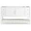 Caitline 60" W Modern Shaker Soft Close Doors Vanity Cabinet with Open Storage Shelf