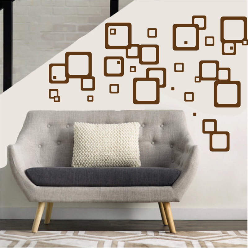 Adhésif décoratif, Brun