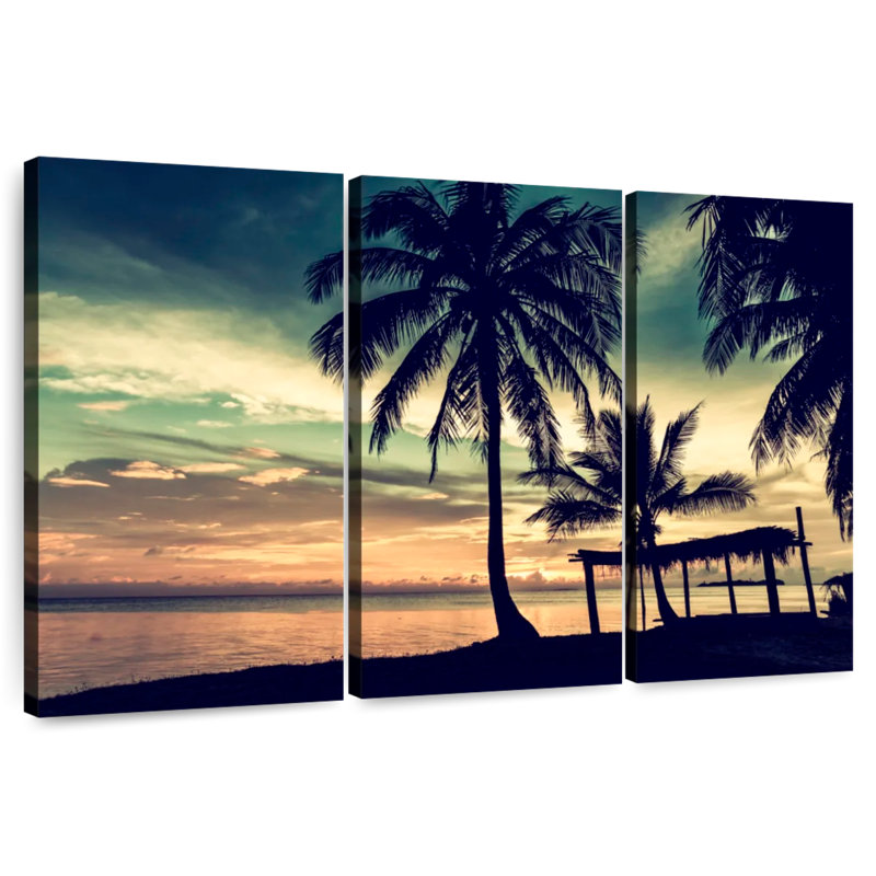 Gillard Silhouette Sunset, 28" H x 45" W