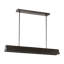 Kelly Wearstler Pench 1-light medium linear chandelier in dark bronze finish-1224134982