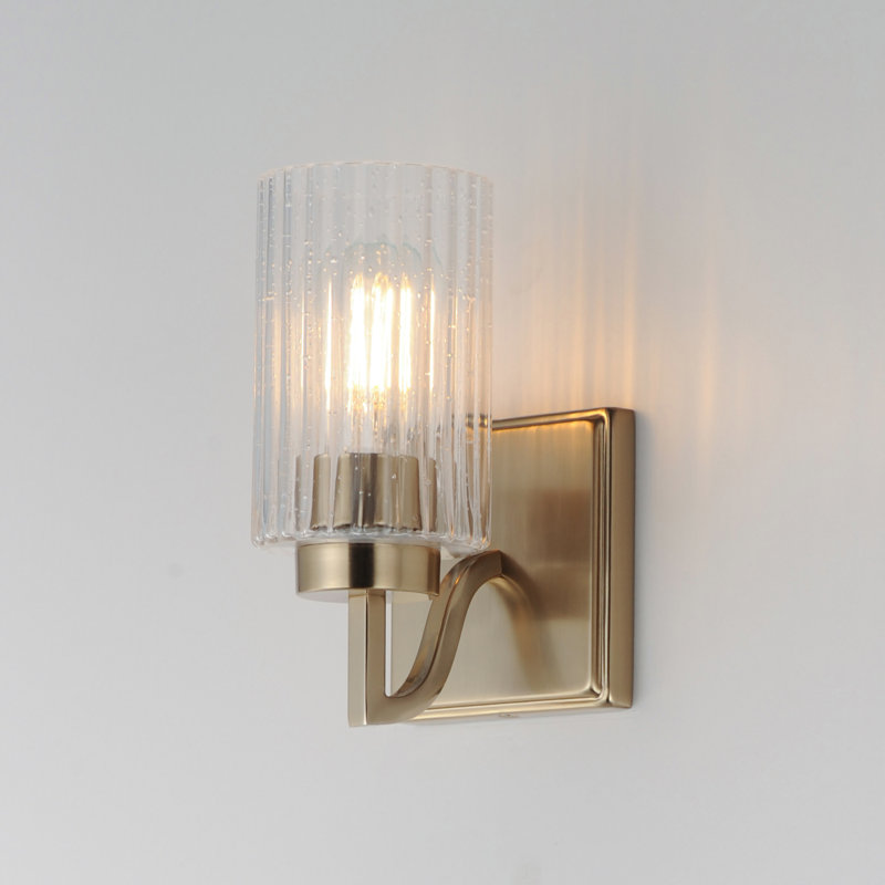 Meuble-lavabo Rigata, Champagne satiné