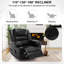 Fauteuil inclinable de massage en cuir respirant-1917437678