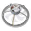 Ventilateur de plafond à 7 pales à DEL avec télécommande et ensemble d'éclairage inclus