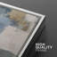 «Soft Soft», ensemble de 2 reproductions abstraites sur toile encadrées, art mural-129412511-129412514