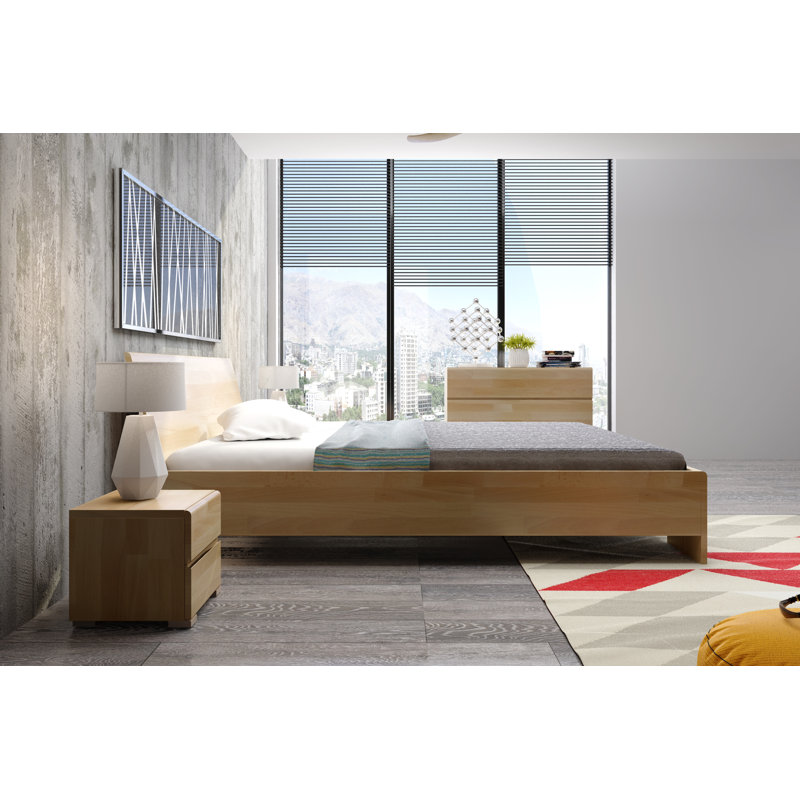 Vick Solid Wood 120cm W 3 - Drawer Chest of Drawers