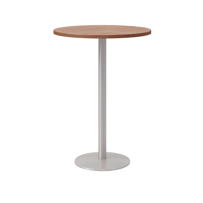 Table ronde à piédestal, Cerise, H 42 po x L 30 po x l 30 po