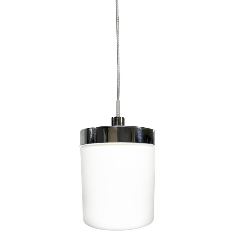 1 - Light Chrome LED Single Pendant