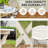 3-Piece Folding Acacia Wood Patio Bistro Set