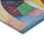 Tapis bleu intérieur / extérieur lavable à la machine Xhevrie-1372432508