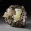 Green Apophyllite on Chalcedony