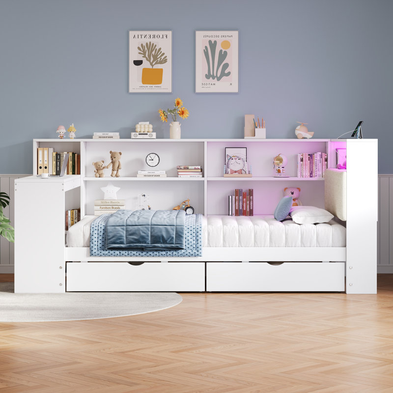 Modern Daybed, White