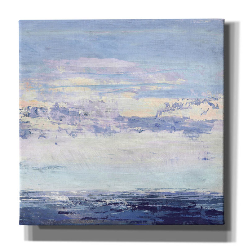 «Blue Wave No 2» par Suzanne Nicoll, H 12 po x l 12 po