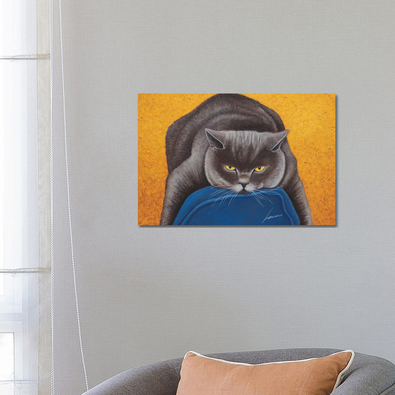 Max Hiller by Lowell Herrero - Wrapped Canvas Gallery-Wrapped Canvas Giclée, 66.04 cm H x 45.72 cm W x 1.91 cm D