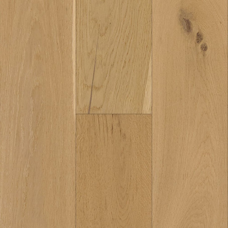 Plancher de bois franc d'ingénierie de 0,38 po x 7,2 po morceau de morceau d'argent Nature, Coucher de soleil du sud-ouest