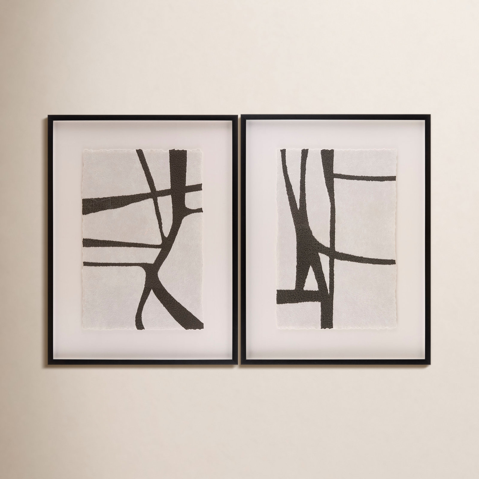 Arielis Wall Art Set, Black