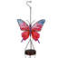  Solar Windchime Butterfly