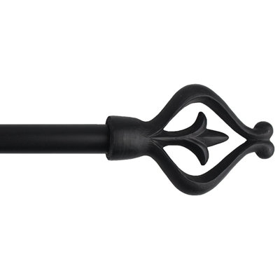 Souther Adjustable Single Curtain Rod