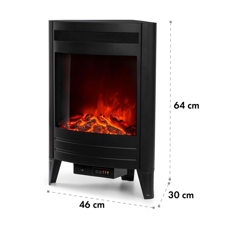 Klarstein 46cm W Black Electric Stove