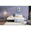 Lit plateforme double avec lit gigogne et lit gigogne double