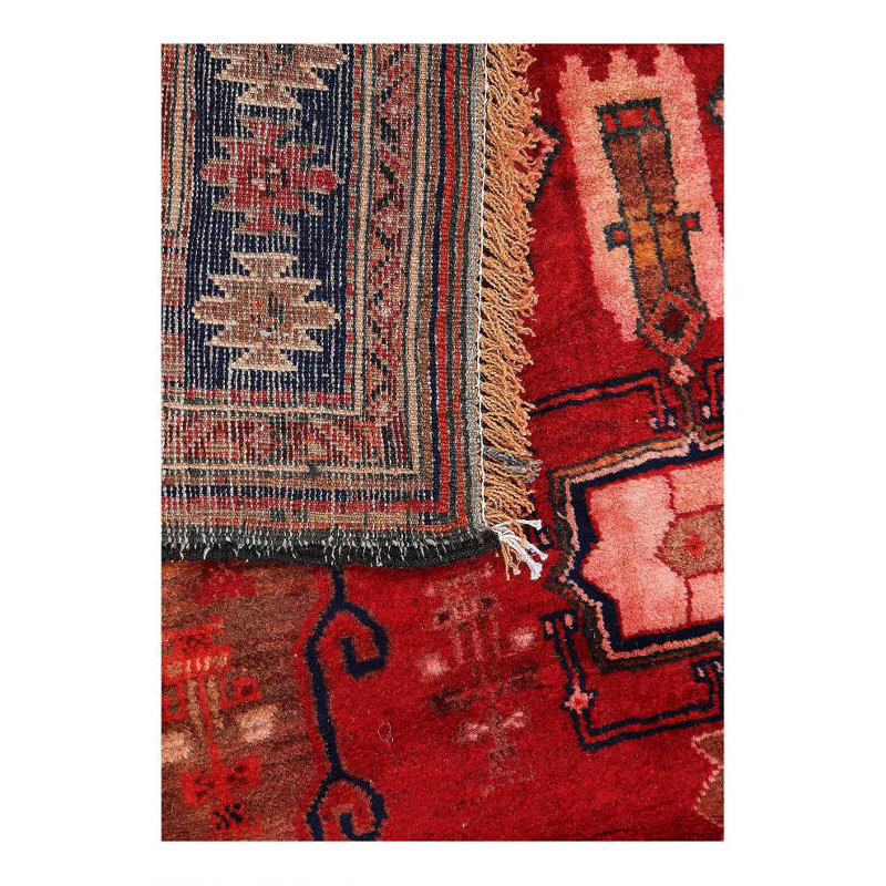 Fine Hand knotted Persian antique Hamadan 4'3"X 8'